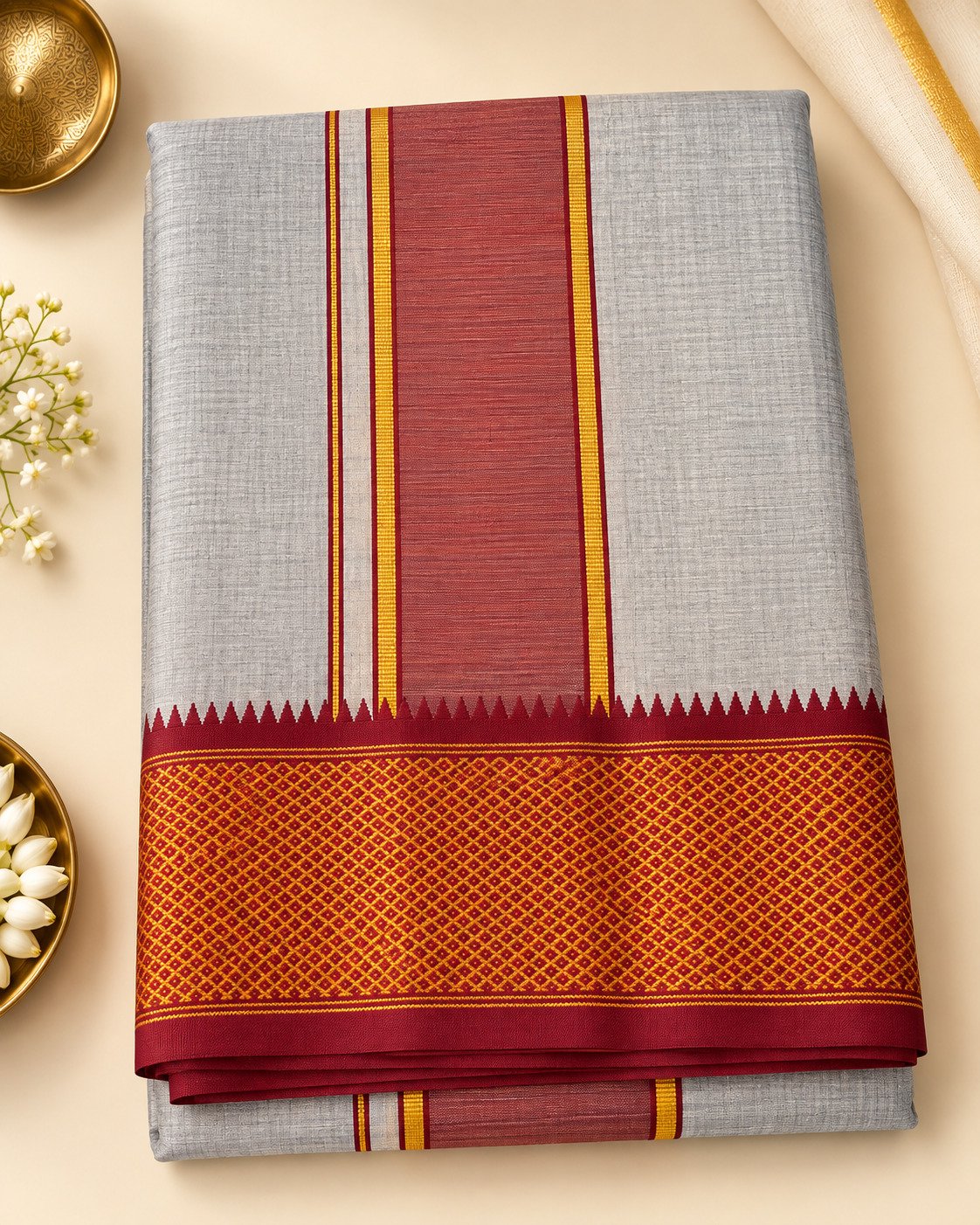 Vastram 16K Mayilkan Dyed - Image 5