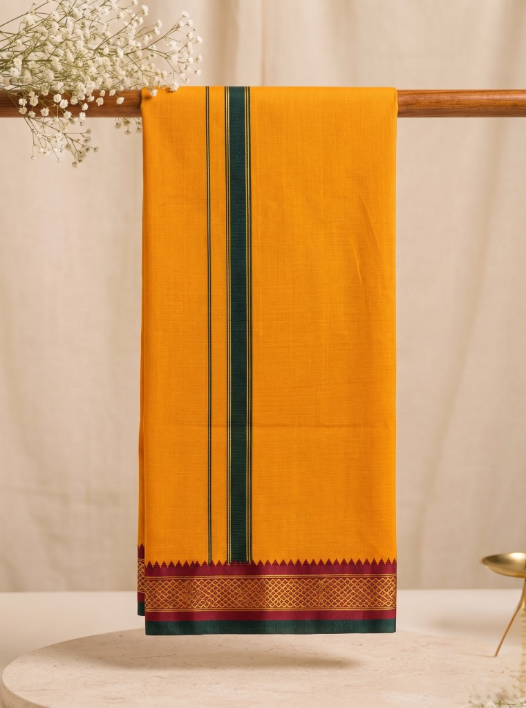 Vastram 7K Mayilkan Dyed - Image 1